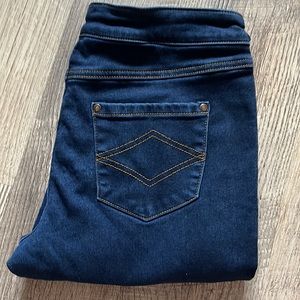 Pajama Jeans dark wash size medium EUC